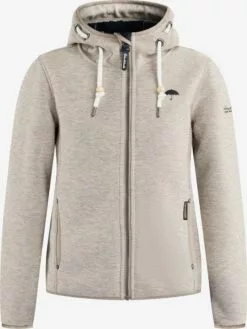 Schmuddelwedda Vestes Dextérieur Veste En Polaire Femme Camel