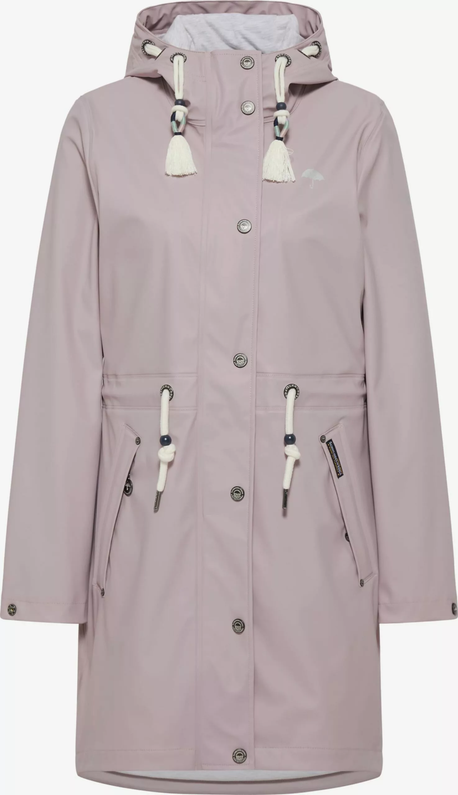 Schmuddelwedda Manteaux De Pluie Manteau Mi-saison Femme Rose Ancienne 3 Schmuddelwedda Manteaux De Pluie Manteau Mi-saison Femme Rose Ancienne