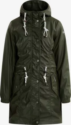 Schmuddelwedda Manteaux De Pluie Manteau Fonctionnel Femme Vert