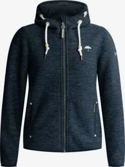 Schmuddelwedda Vestes Dextérieur Veste En Polaire Femme Bleu Foncé