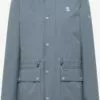 Schmuddelwedda Vestes De Mi-saison Parka Mi-saison Homme Bleu-gris -Schmuddelwedda Ventes 09db3e9806840b88e2f4de826535e35b