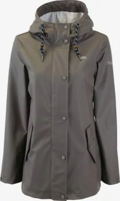 Schmuddelwedda Vestes De Mi-saison Veste Mi-saison Femme Gris / Taupe