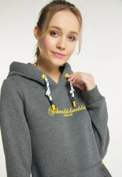 Schmuddelwedda Sweats à Capuche Sweat-shirt Amrum Femme Gris Chiné -Schmuddelwedda Ventes 0b8d3c21f9759e60456a3f3837393ab3