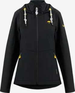 Schmuddelwedda Vestes Dextérieur Veste Fonctionnelle Femme Noir