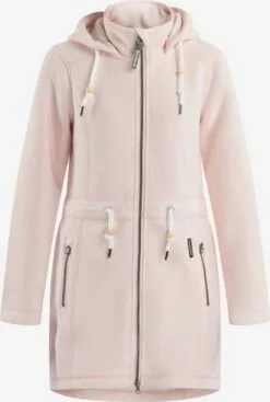 Schmuddelwedda Vestes Dextérieur Veste En Polaire Femme Rose Ancienne