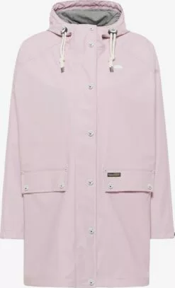 Schmuddelwedda Manteaux De Pluie Manteau Mi-saison Femme Rose Clair