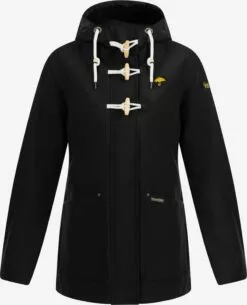 Schmuddelwedda Manteaux Courts Manteau Mi-saison Femme Noir