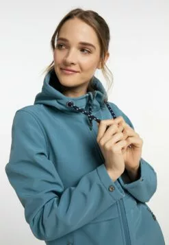Schmuddelwedda Manteaux De Pluie Manteau Fonctionnel Femme Bleu-gris -Schmuddelwedda Ventes 11f5bc7448d94b5605fc2f170c63f6b2