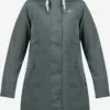 Schmuddelwedda Manteaux De Pluie Manteau Fonctionnel Femme Graphite / Greige