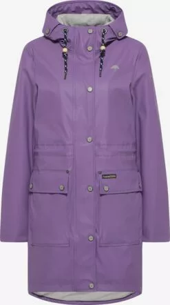 Schmuddelwedda Manteaux De Pluie Manteau Mi-saison Femme Violet