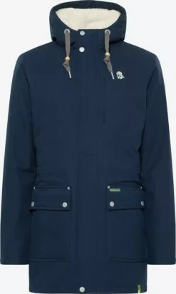 Schmuddelwedda Parkas Parka D’hiver Homme Bleu Marine