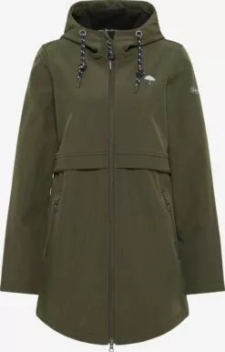 Schmuddelwedda Manteaux De Pluie Manteau Fonctionnel Femme Kaki