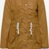 Schmuddelwedda Parkas Parka Mi-saison Femme Cognac -Schmuddelwedda Ventes 154204904598ba30efacfac9d4529672