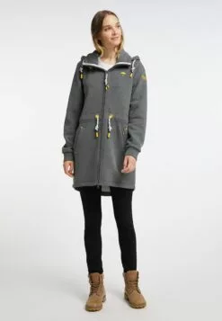 Schmuddelwedda Sweats Zippés Veste De Survêtement Femme Gris Foncé -Schmuddelwedda Ventes 18f65bee8dc0585f9920ced7b39734be