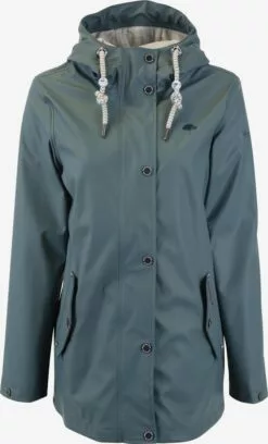 Schmuddelwedda Vestes De Mi-saison Veste Mi-saison Femme Bleu-gris