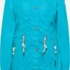Schmuddelwedda Manteaux De Pluie Manteau Fonctionnel Femme Bleu