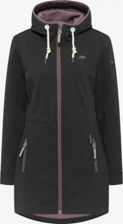 Schmuddelwedda Vestes Dextérieur Veste Fonctionnelle Femme Anthracite