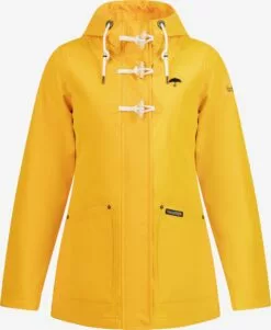 Schmuddelwedda Manteaux Courts Manteau Mi-saison Femme Jaune