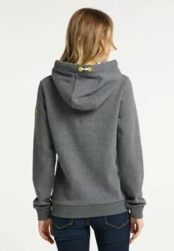 Schmuddelwedda Sweats à Capuche Sweat-shirt Rügen Femme Gris Chiné -Schmuddelwedda Ventes 27933534db64431adcb8af3fe4cd6b6d