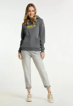 Schmuddelwedda Sweats à Capuche Sweat-shirt Berlin Femme Gris Chiné -Schmuddelwedda Ventes 28d67c55b6db31824143ef1f06f7e387