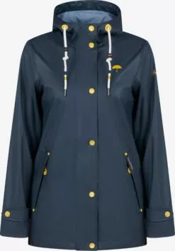 Schmuddelwedda Vestes De Pluie Veste Fonctionnelle Femme Marine