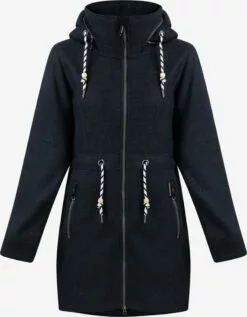 Schmuddelwedda Vestes Dextérieur Veste En Polaire Femme Marine