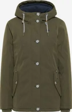 Schmuddelwedda Vestes Dhiver Veste D’hiver Femme Olive
