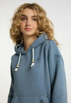 Schmuddelwedda Sweats Sweat-shirt Femme Bleu Fumé -Schmuddelwedda Ventes 378e1e8d022ce269910b7b0671b6a2a8