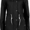 Schmuddelwedda Manteaux De Pluie Manteau Mi-saison Femme Noir -Schmuddelwedda Ventes 3a795fb0d44b8cc22d56366f1042c5b3