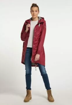 Schmuddelwedda Manteaux De Pluie Manteau Mi-saison Femme Merlot -Schmuddelwedda Ventes 3aeea07af93e1b5f203d609f26a9ec7a