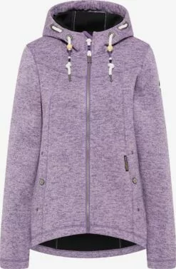Schmuddelwedda Vestes Dextérieur Veste En Polaire Femme Violet