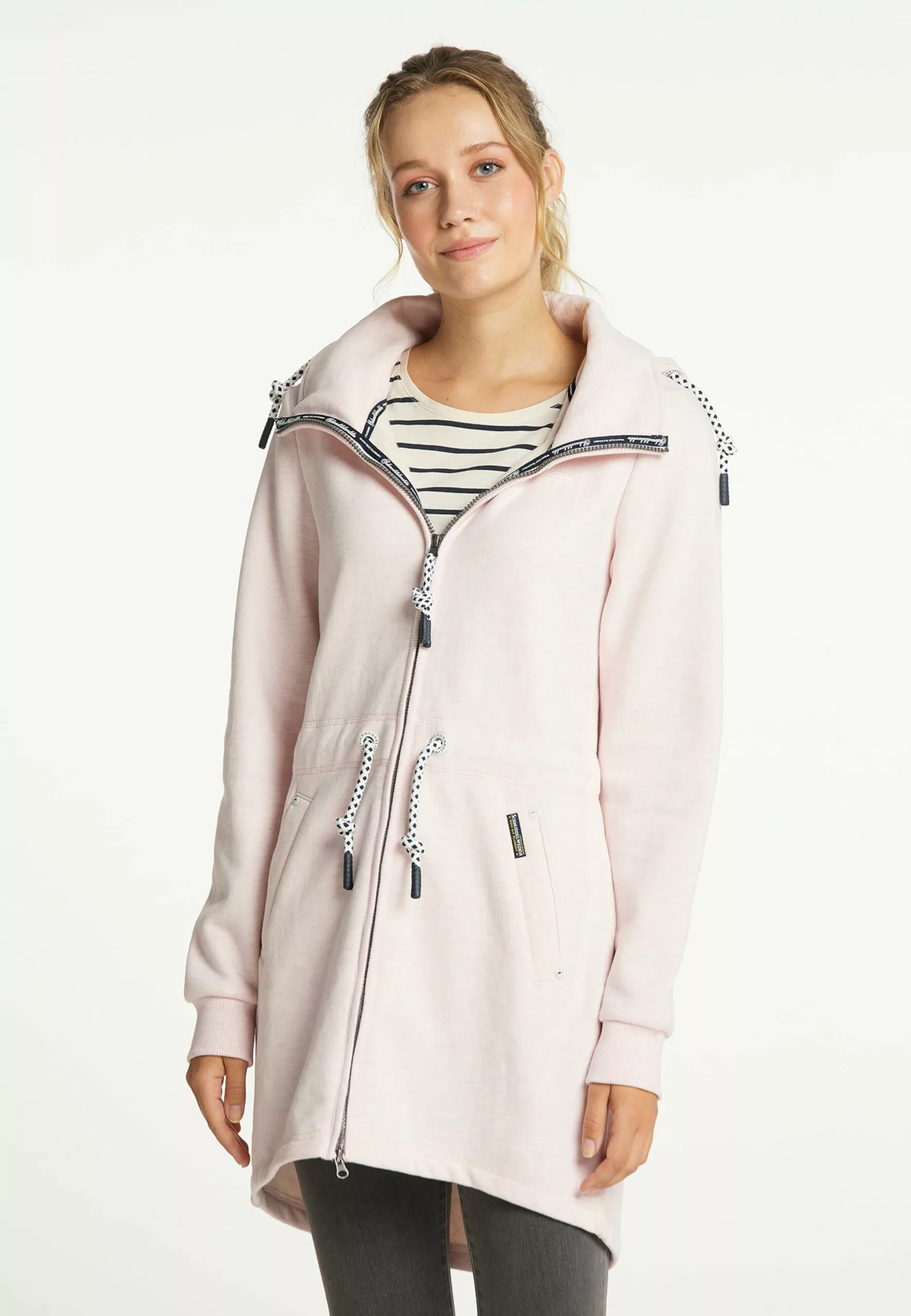 Schmuddelwedda Sweats Zippés Veste De Survêtement Femme Rose 4 Schmuddelwedda Sweats Zippés Veste De Survêtement Femme Rose – Image 2