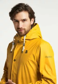 Schmuddelwedda Vestes De Mi-saison Parka Mi-saison Homme Moutarde -Schmuddelwedda Ventes 4337b36c9aa77d06522f3b14d0b16276