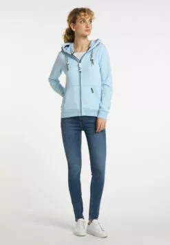 Schmuddelwedda Sweats Zippés Veste De Survêtement Femme Bleu Clair -Schmuddelwedda Ventes 43ec5480ad43e72e9aa15b82797bdee1