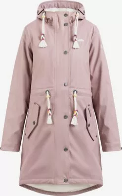 Schmuddelwedda Vestes Dextérieur Veste Fonctionnelle Femme Rose Ancienne