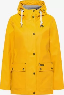 Schmuddelwedda Vestes De Mi-saison Veste Mi-saison Femme Jaune Foncé