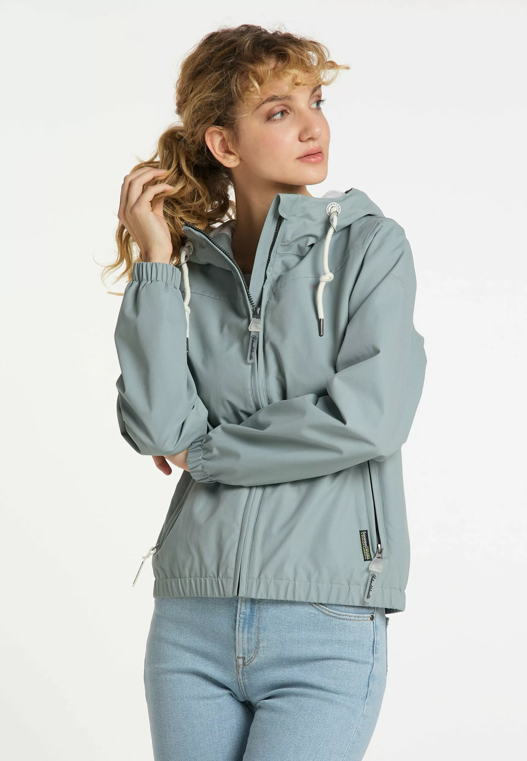 Schmuddelwedda Vestes Dextérieur Veste Fonctionnelle Femme Vert Pastel 4 Schmuddelwedda Vestes Dextérieur Veste Fonctionnelle Femme Vert Pastel – Image 2