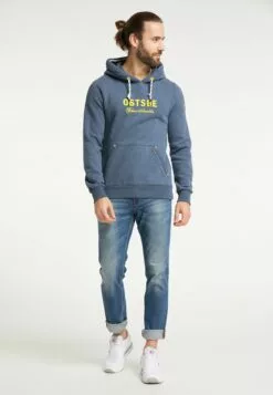 Schmuddelwedda Sweats à Capuche Sweat-shirt Ostsee Homme Bleu Chiné -Schmuddelwedda Ventes 4614e20a9288f9f9bf68d7ffda15453e