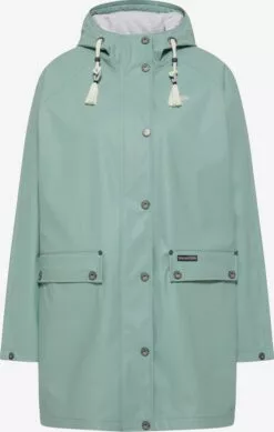 Schmuddelwedda Manteaux De Pluie Manteau Mi-saison Femme Menthe