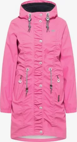 Schmuddelwedda Manteaux De Pluie Manteau Fonctionnel Femme Rose