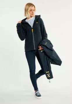 Schmuddelwedda Manteaux De Pluie Manteau Fonctionnel Femme Bleu Nuit -Schmuddelwedda Ventes 5216ce1fb71271f3c55864428271caa6