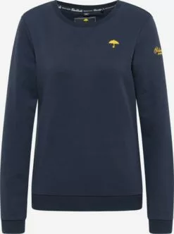 Schmuddelwedda Sweats Sweat-shirt Femme Bleu Outremer