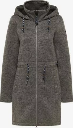 Schmuddelwedda Vestes Dextérieur Veste En Polaire Femme Gris Basalte