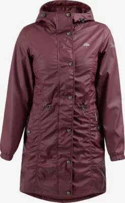 Schmuddelwedda Manteaux De Pluie Manteau Fonctionnel Femme Lie De Vin