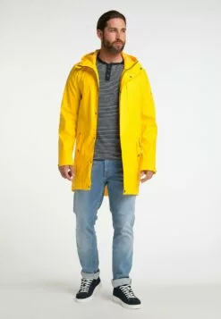 Schmuddelwedda Vestes De Mi-saison Parka Mi-saison Incus Homme Jaune -Schmuddelwedda Ventes 591a31ccd72df6f2aada3505f037745b