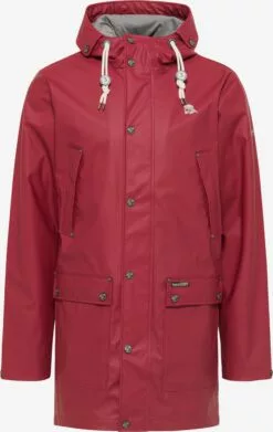 Schmuddelwedda Manteaux De Mi-saison Manteau Mi-saison Homme Rouge Foncé
