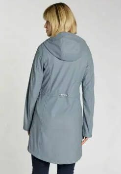 Schmuddelwedda Manteaux De Pluie Manteau Mi-saison Femme Gris Argenté -Schmuddelwedda Ventes 5a4378de390dedeb34631227be935b7d 1