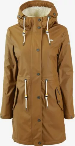 Schmuddelwedda Manteaux De Pluie Manteau Fonctionnel Femme Sable