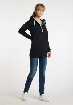 Schmuddelwedda Sweats Zippés Veste De Survêtement Femme Noir -Schmuddelwedda Ventes 5d183eb9d38ad1e7a0de64fe6b5fdce1