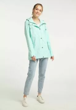 Schmuddelwedda Vestes De Mi-saison Veste Mi-saison Femme Menthe -Schmuddelwedda Ventes 5ee16f4e6ccbe16354aa28fe443da226